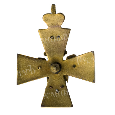 Знак для окончивших Полоцкий кадетский корпус.