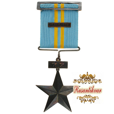 Чили. Звезда "В память событий 11 сентября 1973 года" 2 - го класса для младшего офицерского состава Военно-Воздушных Сил .
