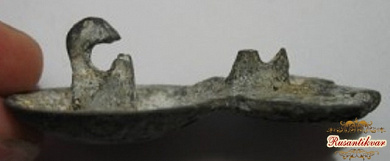 Оловянная саперная гренада.