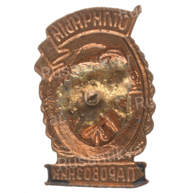 Знак "Отличный паровозник" б/н., АРТИКУЛ АП6-14
