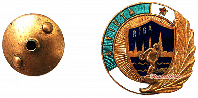Знак "3 место чемпионата г.Рига"