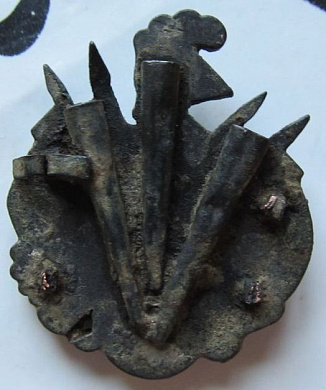 Знак с лядуночной перевязи казаков Л-Гв.Атаманского и Л-Гв.Казачьего полков