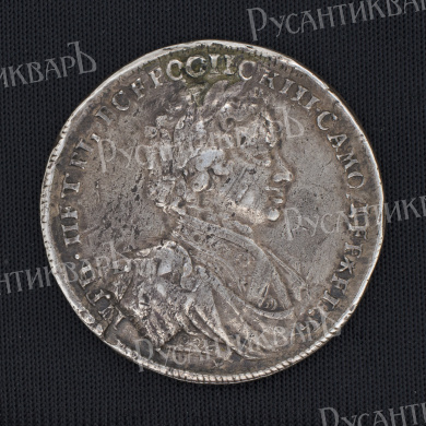 Наградная солдатская медаль за сражение при Полтаве, 27 июня 1709 г. 