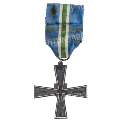 Финляндия. Памятный Крест Западно - Карельского перешейка.