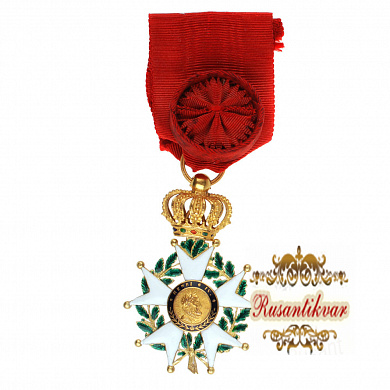 Франция. Знак Ордена "Почетного Легиона". Июльская монархия, Офицер.