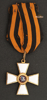 Знак ордена Святого Великомученика и Победоносца Георгия IV-й степени (бронза)