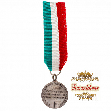 Италия. Памятная медаль "Визит Муссолини в Монако 15 сентября 1937г".