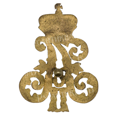 Знак для окончивших Императора Александра II кадетский корпус в С.- Петербурге.