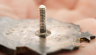 Знак "Стахановцу золотоплатиновой промышленности" СССР