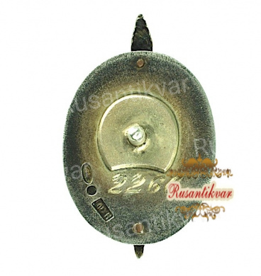 Знак «Почетный работник ВЧК-ГПУ. 1917–1932 (XV)» № 2.266 с зеленой эмалью