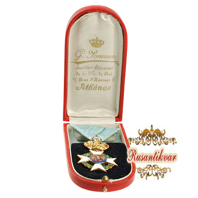 Греция. Знак Ордена "Спасителя". Офицер.