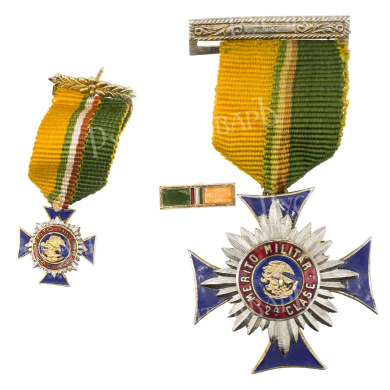 Мексика. Орден "За Военные Заслуги" 2 степени. II тип. В наградном футляре.