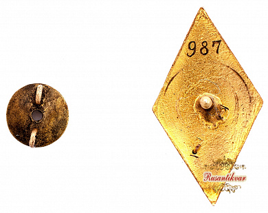 Знак "XVII Конгресс Геологов"