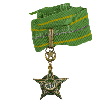 Мавритания. Национальный орден Заслуг, 3 степень. Командор. В наградном футляре.