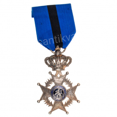 Бельгия (Королевство). Орден "Леопольда II", 5 степени - Кавалер (официальное название "Ordre de Léopold II, Commander"). 3 тип.