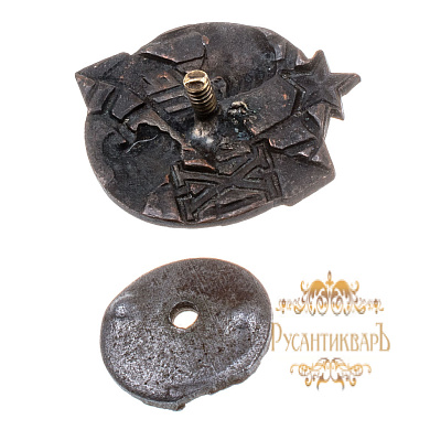 МОПР. Знак в честь X - летия МОПР (Международной организации помощи борцам революции), б/н.