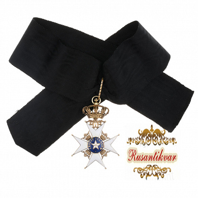 Швеция. Знак Ордена "Полярная Звезда" 1 степени. Командор Большого Креста.