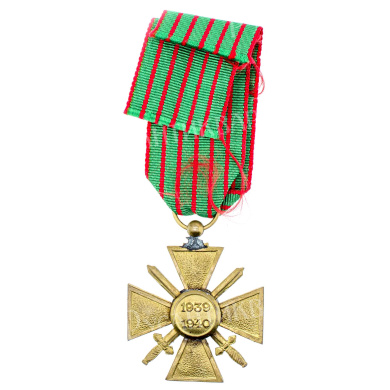 Франция.  Военный Крест "Республики" 1939-1940 гг.