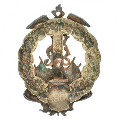 Полковой знак войска Кубанского для нижних чинов (бронза)
