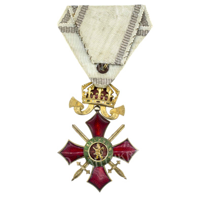 Болгария. Орден "За Военные Заслуги" V степени, I тип, 1937 - 1944 гг. Кавалерский Крест
