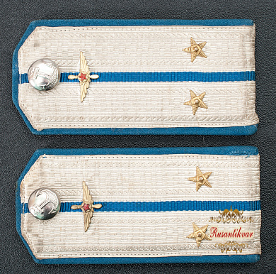 Погоны техник-лейтенанта ИТС ВВС ВМФ образца 46 г.