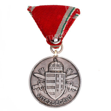 Венгрия. Медаль "За Храбрость". Большая серебряная.