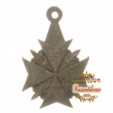 Донат - знак Ордена Св. Иоанна Иерусалимского 1.125. (Шлиссельбургский гарнизонный полк).