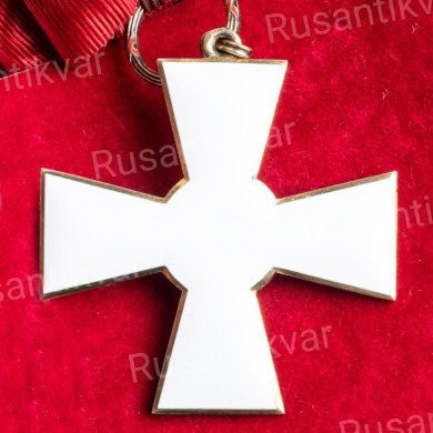 Финляндия. Крест Ордена Льва рыцарского класса (3 класс в степени иерархии Ордена Льва) без мечей. В коробке.