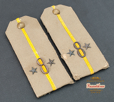 Погоны полевые подпоручика 8 уланского полка