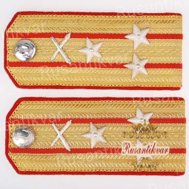 Погоны полковника артиллерии ВМФ обр.1946 г.