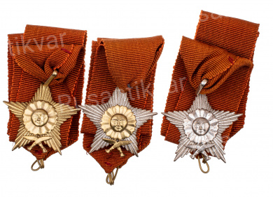 Непал. Орден "Правой Руки Гуркки" 1, 2 и 3 степени.