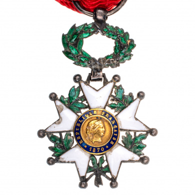 Франция . Фрачный знак Ордена "Почетного Легиона". 3 Республика.