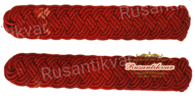 Погоны бранд-майора местной пожарной команды