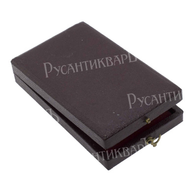 Албания. Знак Ордена Скандербега, 5 степень, Кавалер. II тип. В наградном футляре.