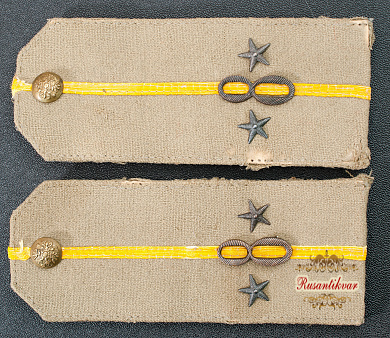 Погоны полевые подпоручика 8 уланского полка