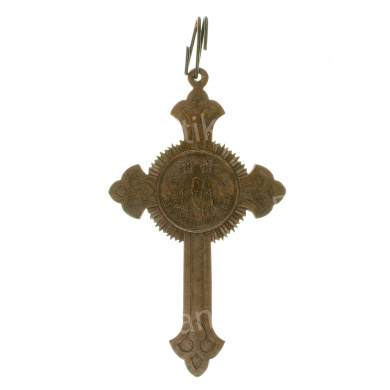 Крест для духовенства "В память войны 1853-1856гг" с лентой ордена Св. Владимира.