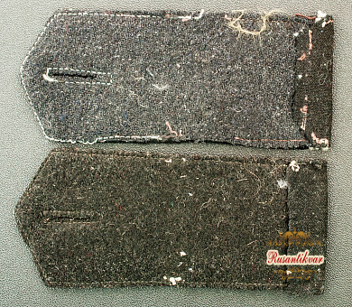 Погоны вшивные матроса Каспийской флотилии образца 1943 г.