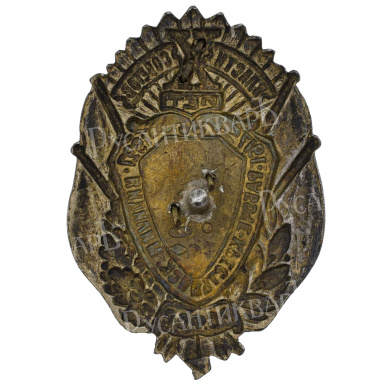 Знак "Рабоче - крестьянская милиция. X лет власти советов" (В.С. Самойлов) РСФСР 1917 - 1927 г. АРТИКУЛ П25-20