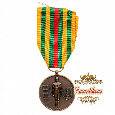 Заир. Медаль "За заслуги в области спорта" 3 степень 2 тип. 