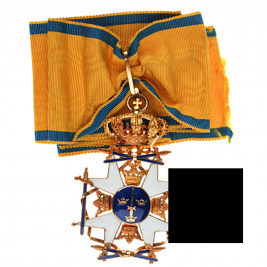 Швеция. Знак Ордена "Меча" 3 степень. Командор. 
