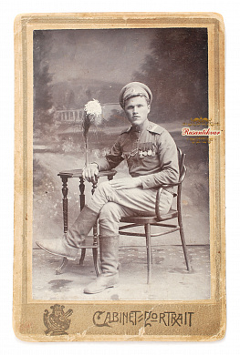 Фото унтер-офицера Российской Армии Первая Мировая война.