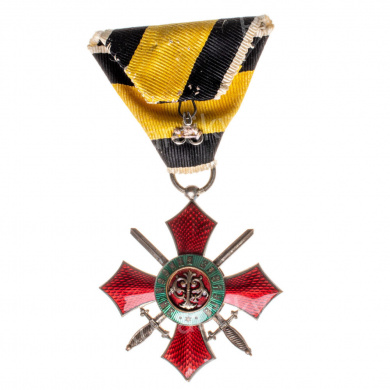 Болгария. Знак Ордена "За военные заслуги" 5 степени.