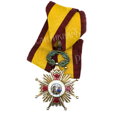 Испания. Знак Ордена "Изабелла Католическая", 2 степень. IV тип, Командор.
