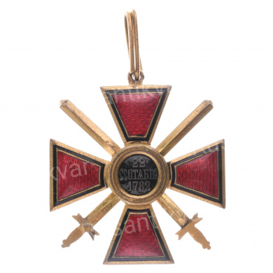Орден Равноапостольного князя Владимира 3 ст. с мечами, капитульный (бронза)