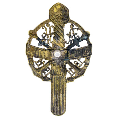 Знак 1-го Финляндского стрелкового полка (для нижних чинов).