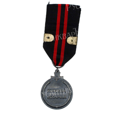 Финляндия. Медаль "За Зимнюю Войну 1939 - 1940", III тип с планкой " RANNIKKOPUOLUSTUS " (береговая оборона).