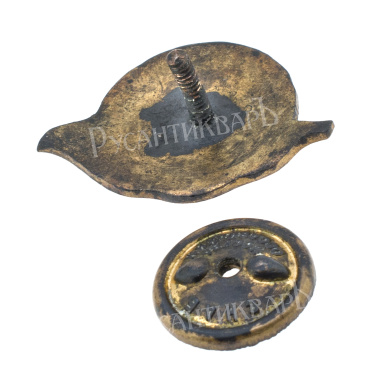 Знак "ГЛАВТАБАК. НАРКОМПИЩЕПРОМ СССР", АРТИКУЛ П1-11