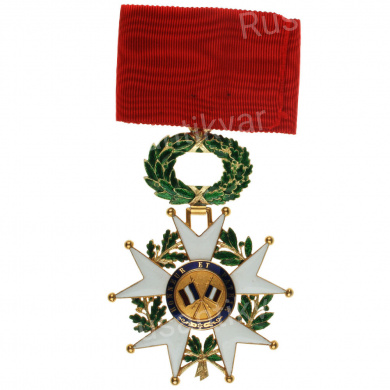 Франция . Знак Ордена "Почетного Легиона" 3 степень. Командор. III Республика.