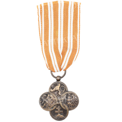 Чехословакия (Первая Чехословацкая Республика 1918 - 1938 гг). Чехословацкий Военный Крест 1918 года.