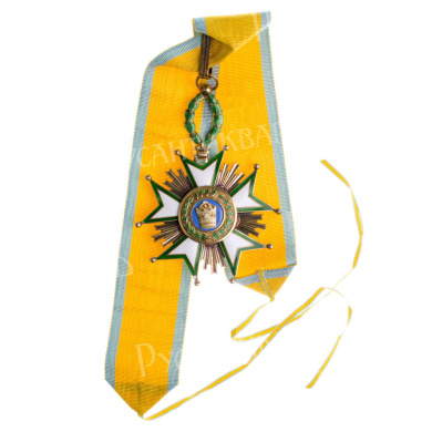 Иран. Орден "Короны" 3 степень, Командор с наградным футляром.